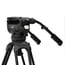 ikan EG25A2D E-Image GH25 Video Head, GA102 2-Stage Aluminum Tripod Dolly Image 3