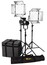 ikan LB-2F1SV Lyra LB10 Bi-Color LED Panel With Stryder Fresnel, 3-Light Image 1