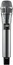 Shure ADX2FD/N8CN-G57 Handheld Transmitter With Nexadyne 8/C Cardioid Mic, Nickel Image 1