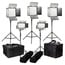 ikan RB-3F2H Rayden Bi-Color 5-Point LED Light Kit, 3 X RB10 And 2 X RB5 Image 1