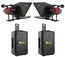 ikan PT3500-P2P-TK P2P Interview System, 2 X 15" Teleprompters, HDMI Cables And Rolling Case Image 1