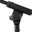 Gator SH-TRIPODSTANDTBMDX Shure Deluxe Tripod Mic Stand With Telescoping Boom And Pistol Grip One-Handed Clutch Image 2