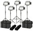 ikan RW5-5PT-KIT Rayden Daylight 5-Point LED Light Kit With 5 X RW5 Image 1