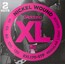 D`Addario EXL170-5TP 2 Pack Of Regular LIght Nickel Wound Long Scale 5-String Electric Bass Strings Image 1