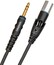 D`Addario PW-GMMS-05 Audio Cable, Swivel XLR Male - 1/4" Male Stereo, 5 Feet Image 1