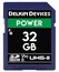 Delkin DDSDG200032G POWER UHS-II (U3/V90) SD Memory Card, 32GB Image 1