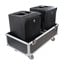 ProX X-RCF-EVOX8J8X2W ATA Style Flight-Road Case For RCF EVOX 8 J8 JMIX8 Speaker Array System Fits Two Speakers And Subs Image 1