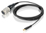 Countryman E2CABLELAT E2 Cable For Audio-Technica Wireless, Hirose 4-pin Connector, 1.5mm, Light Beige (Black Shown) Image 1