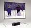 Da-Lite 88638 85" X 115" Fast-Fold Deluxe Da-Tex Projection Screen Image 1