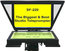 Mirror Image Teleprompter SF220-LCD 20" Mid-Bright LCD Studio Prompter (with SVGA/Composite Inputs) Image 3