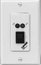 Lowell RPSW2-MP Momentary SPST Rocker Switch, 2 Status LEDs, 1 Gang, White Image 1