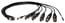 Sound Devices XL-88 Breakout Cable For 788T, DE-15 Multipin Image 1