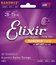 Elixir 11052 Light 80/20 Bronze Acoustic Guitar Strings With NANOWEB Coating Image 1