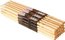 On-Stage HN5A 5A Nylon Tip Hickory Drumsticks, 12 Pack Image 1