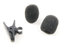 Shure RK323 Replacement Clothing Clip And 2 Windscreens For PG185 Mic Image 1