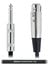 Cable Up XF3-PM2-ES-2 2 Ft XLR Female To 1/4" Male Unbalanced Cable With Silver Contacts Image 1