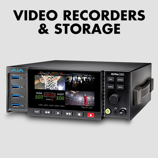 AJA - Video Recorders & Storage