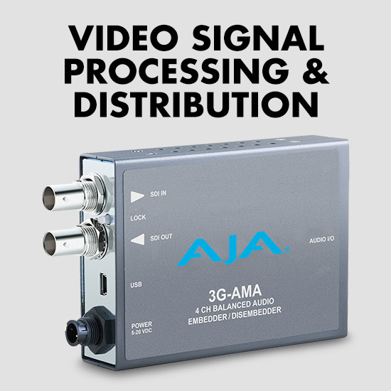 AJA - Video Signal Processing & Distribution