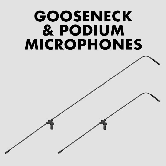 Audix - Gooseneck &amp; Podium Microphones