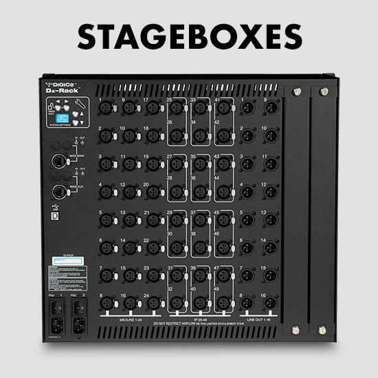DiGiCo - Stageboxes