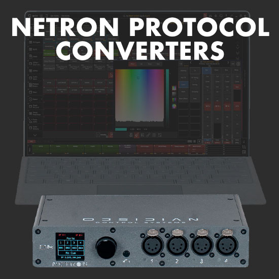 Obsidian Control Systems Netron Protocol Converters