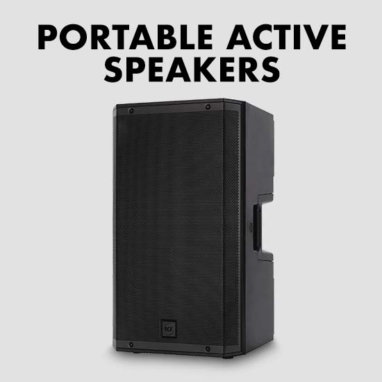 RCF - Portable Active Speakers