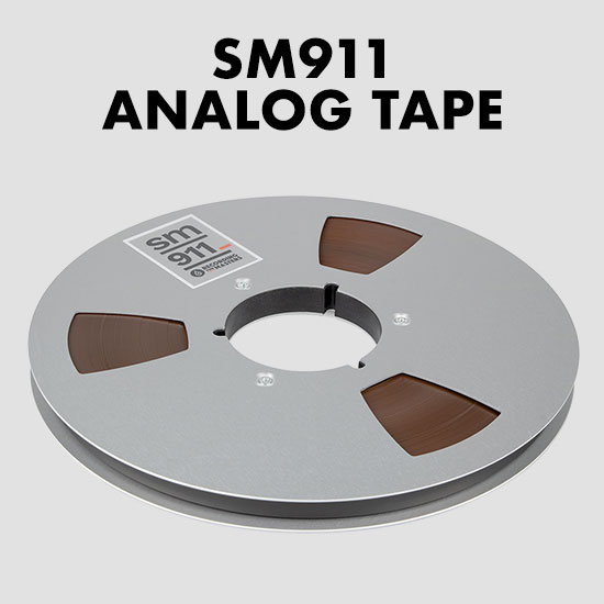 RecordingTheMasters LPR35 Analog Tape - R34512 1/4 x 3608', 10.5 Plastic  Reel, Trident Hub