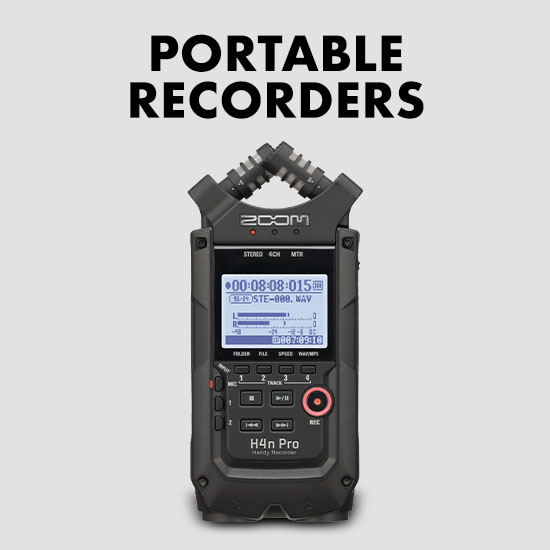 Zoom Portable Recorders