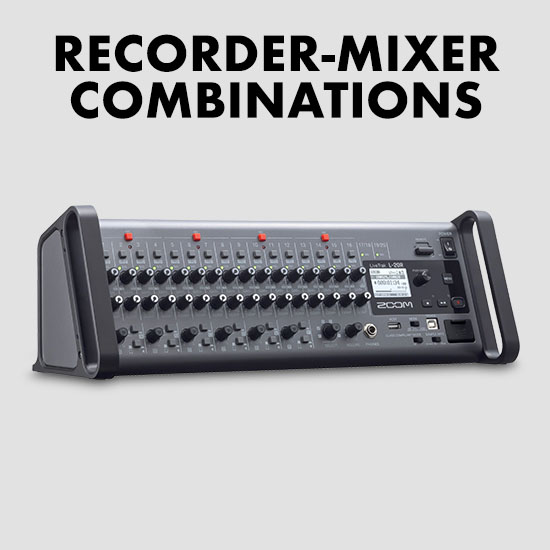 Zoom Recorder-Mixer Combinations