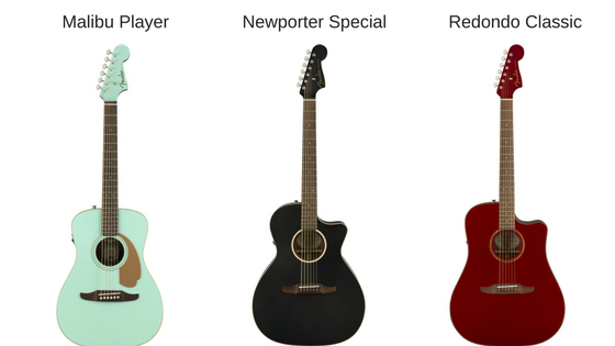 Fender Cali Acoustics Blog Post
