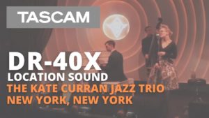 TASCAM DR40X 4-Track Portable Handheld Digital Audio Recorder Location Sound Capture