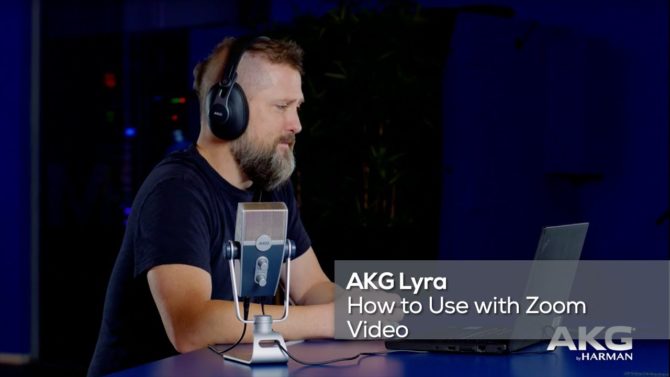 AKG Lyra / Zoom Video