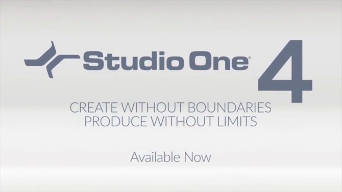 PreSonus Studio One 4 Introduction