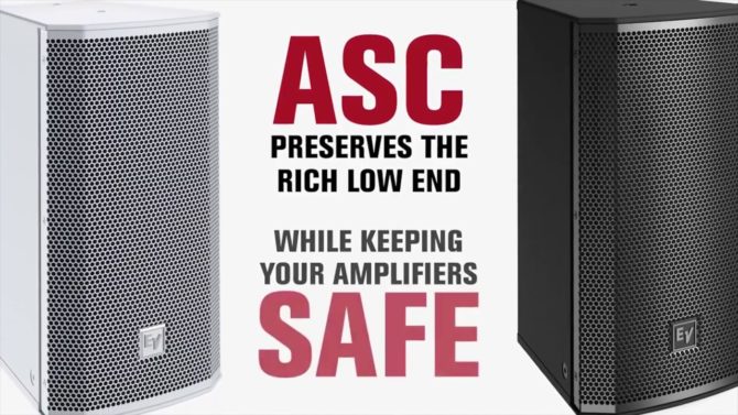 Electro-Voice EVC Series Loudspeakers – ASC Smart Audio Transformer Solution
