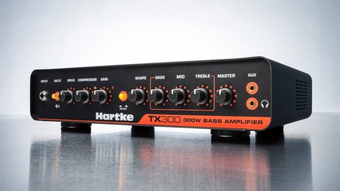 Hartke TX300 Bass Amplifier Demo