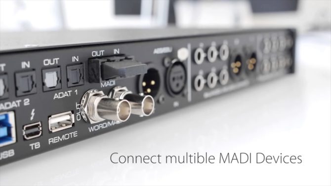 RME Fireface UFX+ USB & Thunderbolt Audio Interface Overview