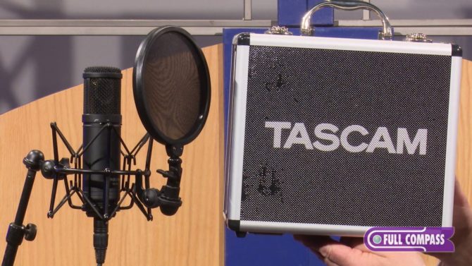 Tascam TM-280 Studio Condenser Microphone Overview