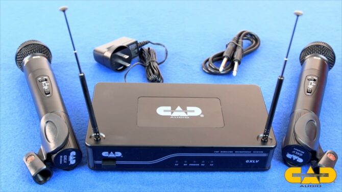 CAD Audio GXL-V Series VHF Wireless Microphone Systems Introduction