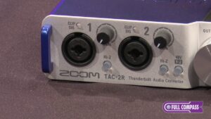 Zoom TAC-2R 2-Channel Thunderbolt Audio Interface Features