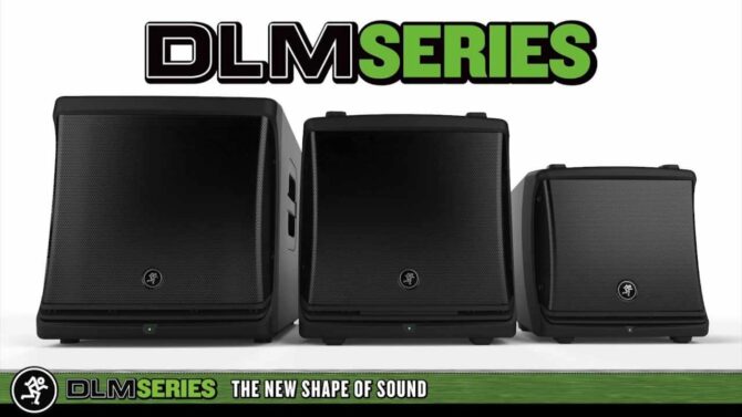 Mackie DLM Series Powered Loudspeakers for Live Sound