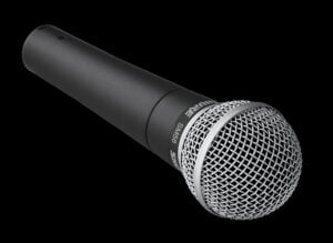 Typical handheld vocal microphone