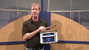 Ikan T-Slate TS01 Tablet Production Slate Clapperboard for MovieSlate App on the iPad