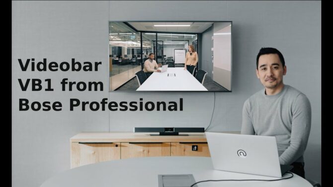 Videobar VB1 from Bose Professional