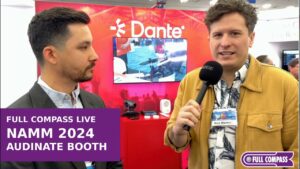 Audinate Dante AVIO Adapters | NAMM 2024