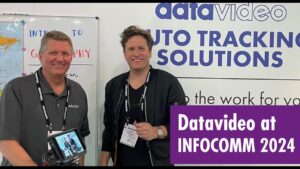 Datavideo VoiceTrx100 and iCast Mini Demo  | InfoComm 2024