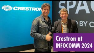 Crestron Interview and Booth Tour | InfoComm 2024