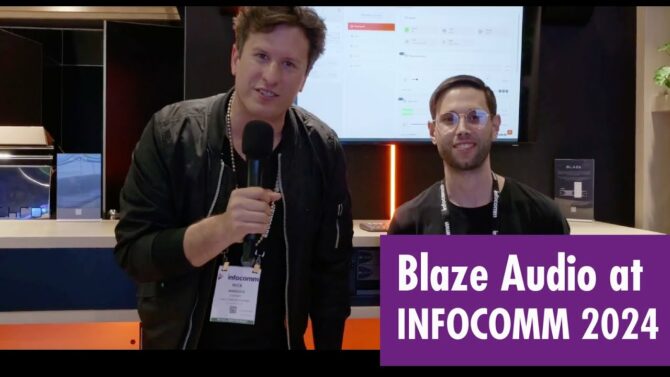 Blaze PowerZone Control Center Update | InfoComm 2024