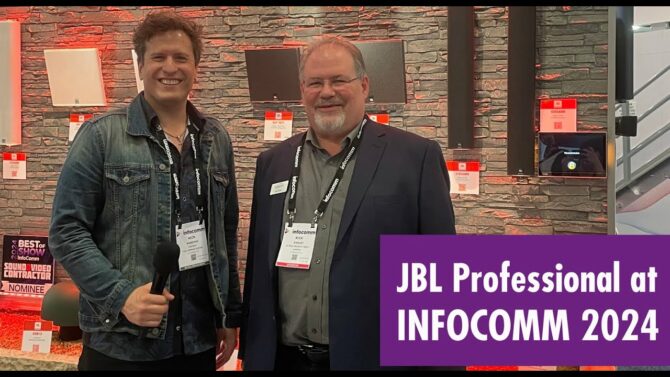 Introducing JBL Professional's PSB-2 SoundBar | InfoComm 2024