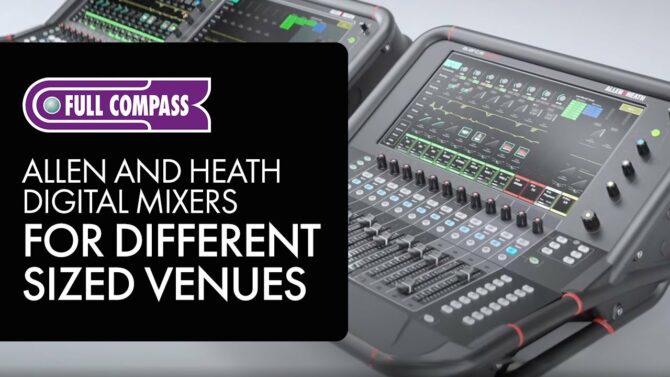 Allen and Heath Digital Mixers for Different Sized Venues | Full Comparison